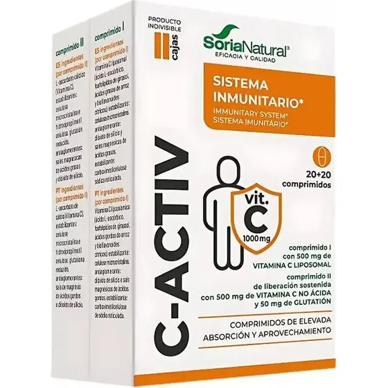 Soria Naturale C-Activ 40 tabletter