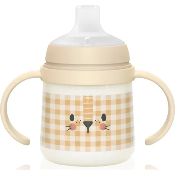 Suavinex Night & Day sutteflaske med hanke, løve, 150 ml