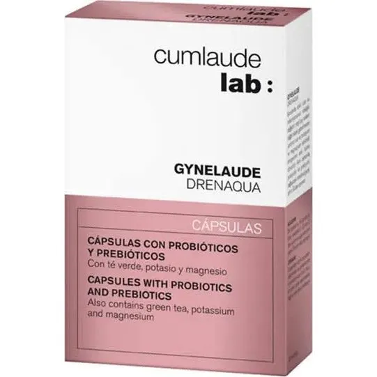 Cumlaude Drenaqua Probiotika & Præbiotika 30 kapsler