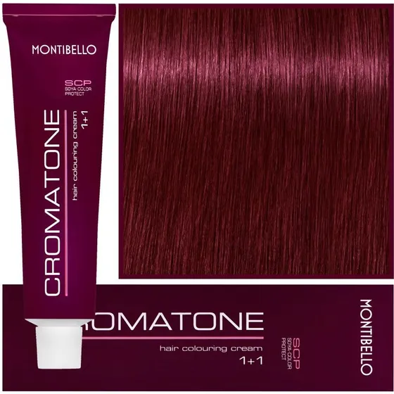 Montibello Cromatone Hårfarve 7,77 Medium Intens Rød Blond 60ml