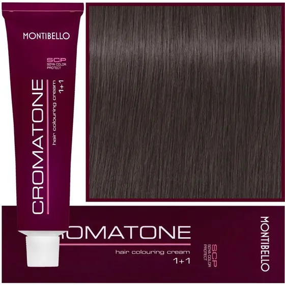 Montibello Cromatone Hårfarve 60ml 6,16 | Mørkeblond askebrun