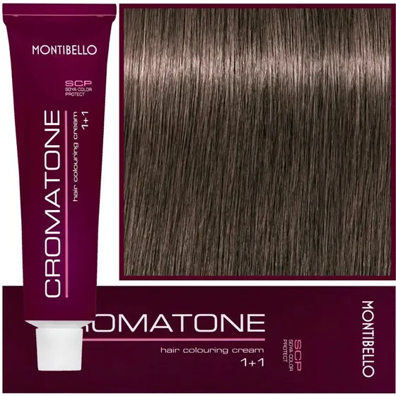 Montibello Cromatone Hårfarve 7,62 Mellembrun Perleblond 60ml