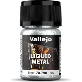 Vallejo Model Color Liquid Gold - Silver (Alcohol Based) 35 ml