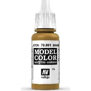 Vallejo Model Color Brass - 17ml