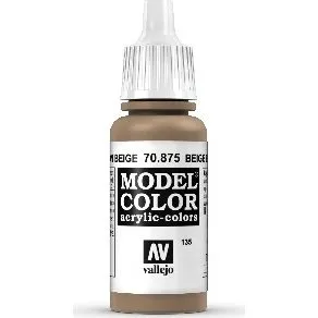Vallejo Model Color Beige Brown - 17ml