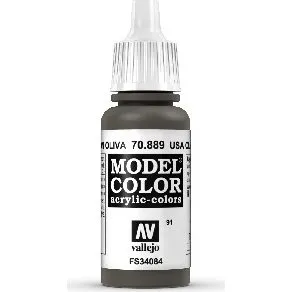 Vallejo Model Color Olive Brown - 17ml