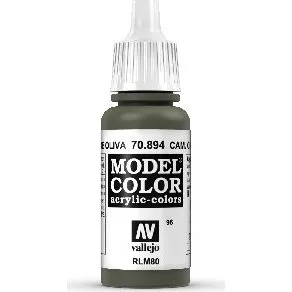 Vallejo Model Color Camouflage Olive Green - 17ml