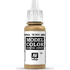 Vallejo Model Color Green Ochre - 17ml