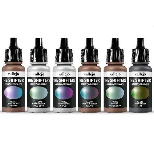 Vallejo Shifters Galaxy Dust - Maling Sæt (6 x 17 ml)
