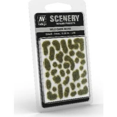 Vallejo Scenery Wild Dark Moss - 2 mm - Sc402