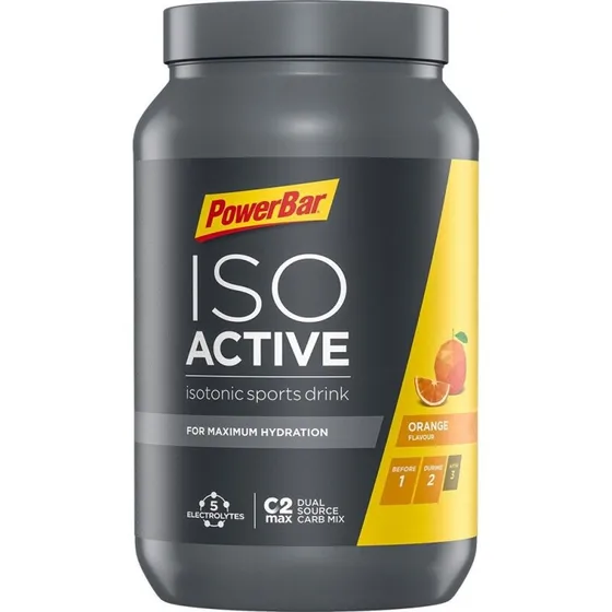 PowerBar IsoActive Elektrolyt Sportsdrik Orange 600g