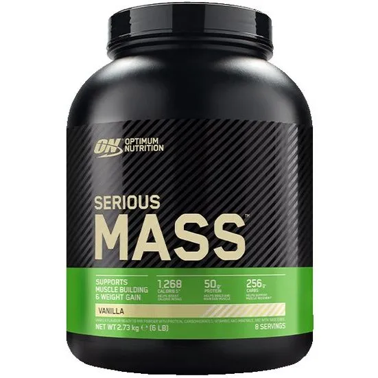 Optimum Nutrition Serious Mass 2730 g — Chokolade & Jordnøddesmør