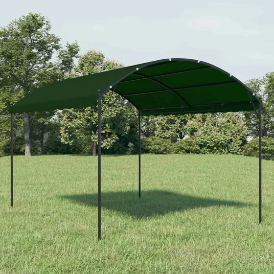 vidaXL Pavillon 4 x 3 x 2,6 m - Grøn Polyester og Stål