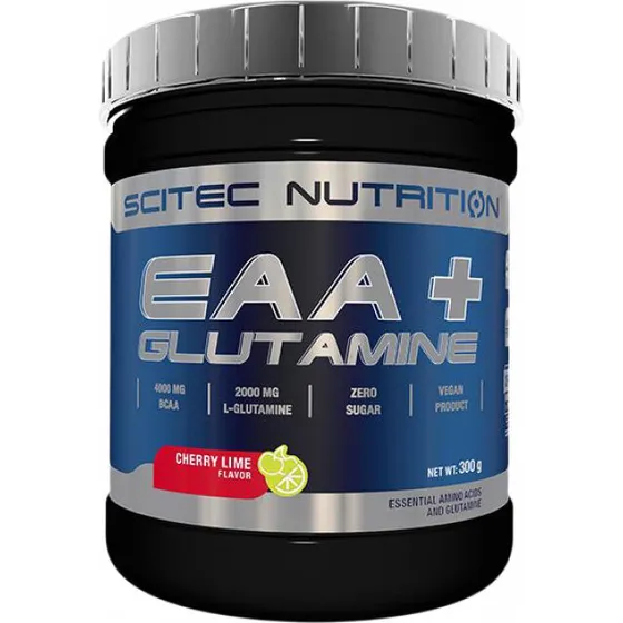 Scitec Nutrition EAA+Glutamine 300 g (sukkerfri, vegansk)