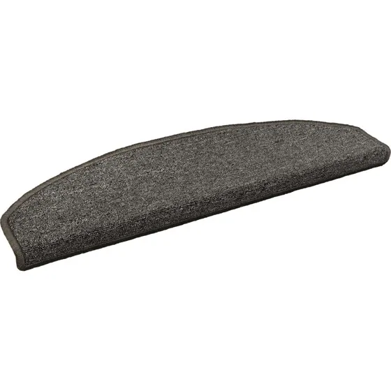 vidaXL Selvklæbende Trappemåtter 15 stk. 80 x 24,5 cm Mørkegrå