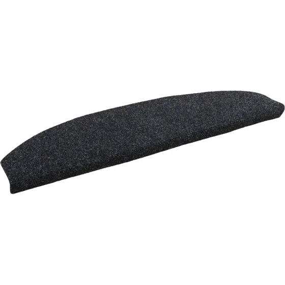 vidaXL Selvklæbende Trappemåtter 15 stk. Sort 80 x 24,5 cm