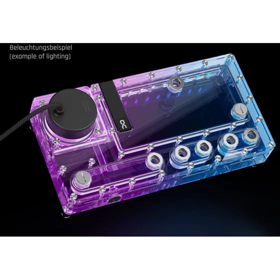 Alphacool Core Distro Plate 280 Right VPP/D5 m. VPP Apex-pumpe