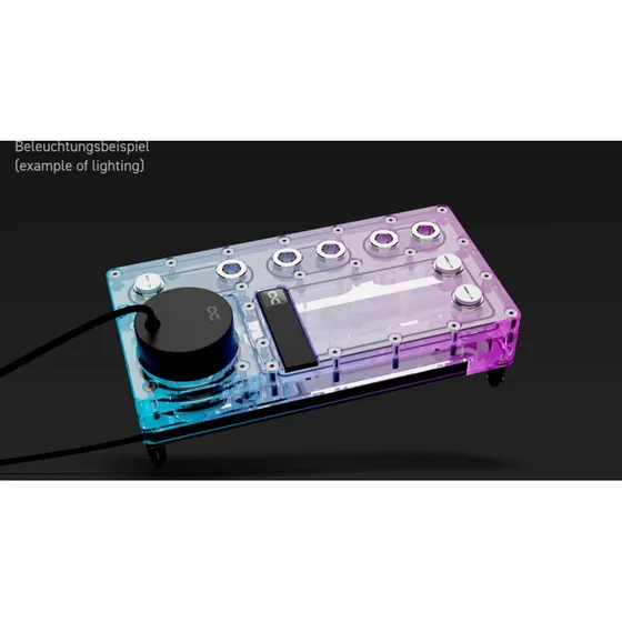 Alphacool Core Distro Plate 240 Left med VPP Apex-pumpe