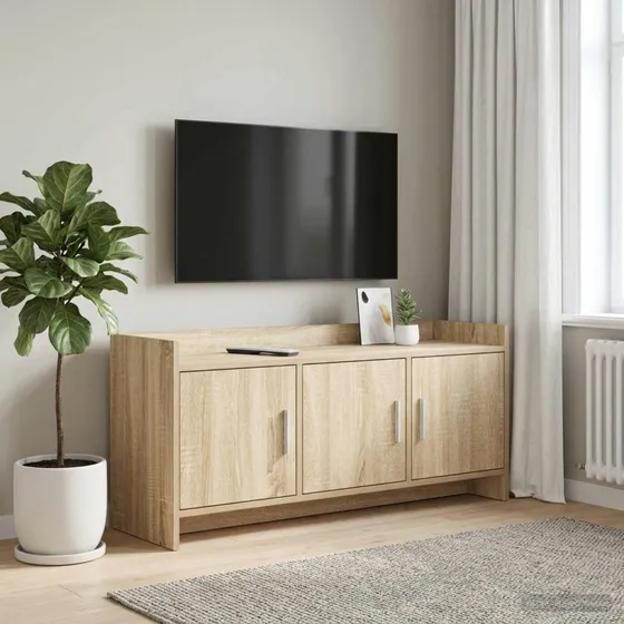 vidaXL TV-skab Sonoma-eg 102 x 33 x 47 cm