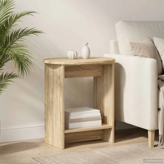 vidaXL Sidebord Sonoma-eg 50 x 39,5 x 55 cm