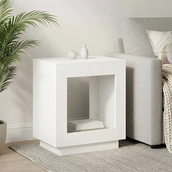 vidaXL Sidebord Hvid 60 x 40 x 65 cm