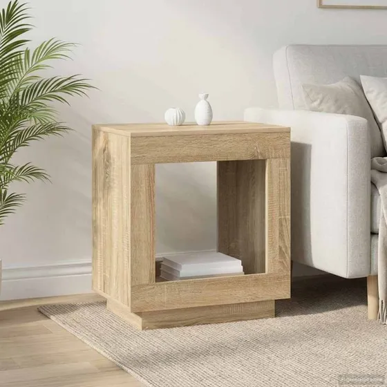 vidaXL Sidebord Sonoma-eg 60 x 40 x 65 cm
