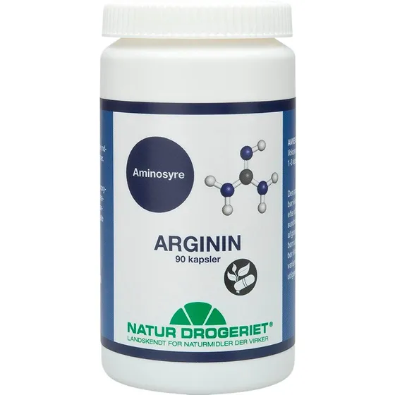 Natur Drogeriet Arginin 90 kapsler