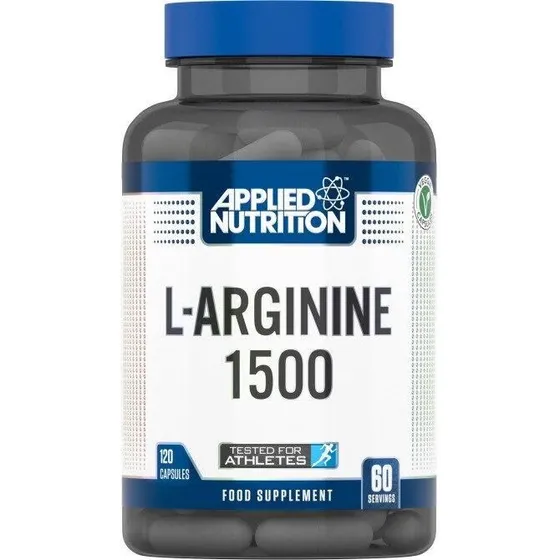 Applied Nutrition L-Arginin 1500 mg, 120 kapsler