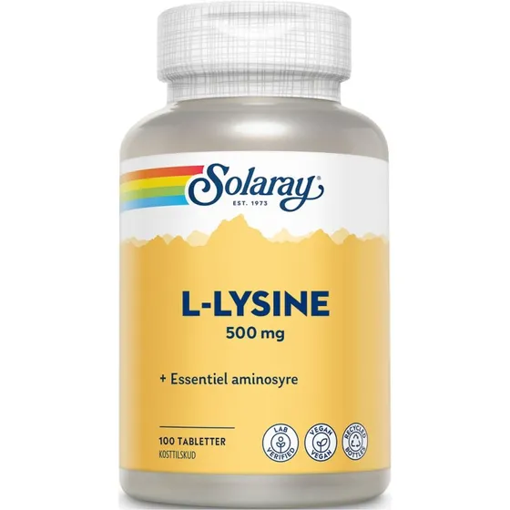 Solaray L-Lysine 100 tabl.