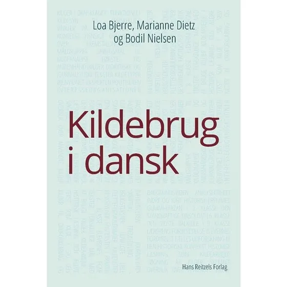 Kildebrug i dansk - Bodil Nielsen