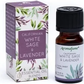 Aroma Aromafume æterisk olie Hvid salvie & lavendel 10 ml