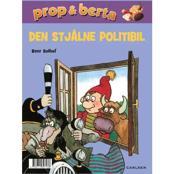 Prop og Berta - Den stjålne politibil - Lydbog