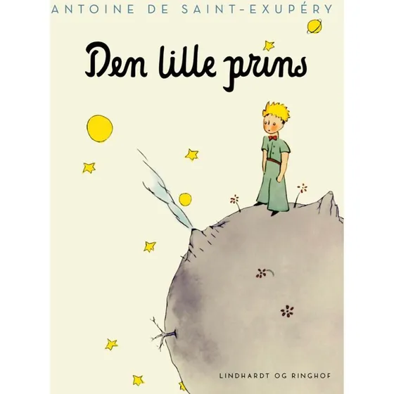 Den lille prins, lys, indbundet m. smudsomslag