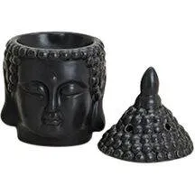 Fischer Pure Nature Duftlampe Buddha Sort 20 cm