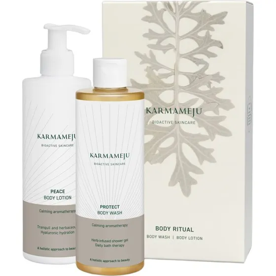 Karmameju Body Calming Julegaveæske med Body Wash & Lotion