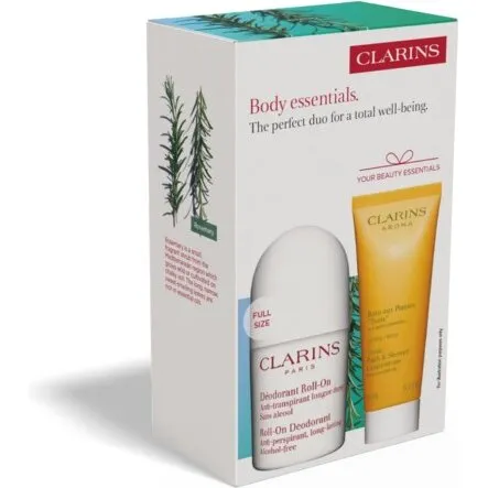 Clarins XMAS Body Essentials 150 ml (Roll-on 50 ml + Shower 100 ml)