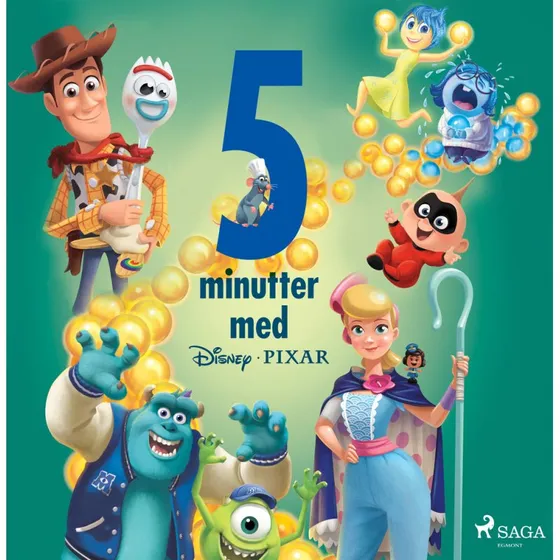 Disney Pixar: Fem minutter med Disney Pixar Lydbog