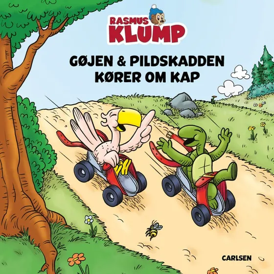 Gøjen & Pildskadden kører om kap - Rasmus Klump lydbog