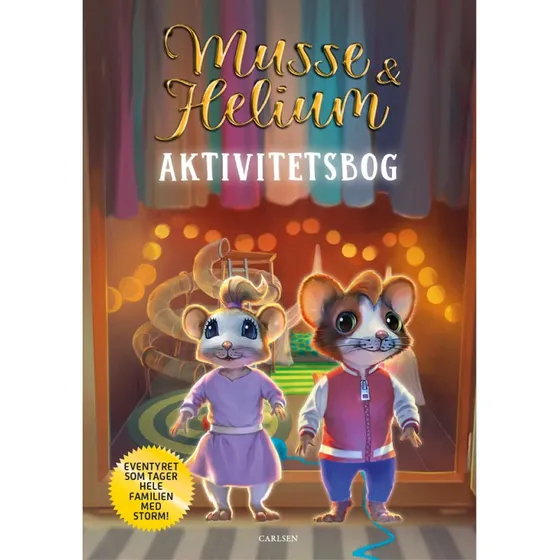 Musse og Helium aktivitetsbog (6 stk)