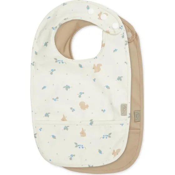 Cam Cam Copenhagen Blueberries Hagesmæk m. lomme 2-pak