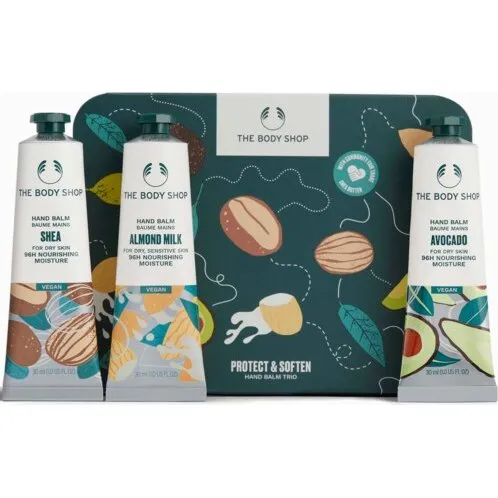The Body Shop Protect & Soften Hand Balm Trio