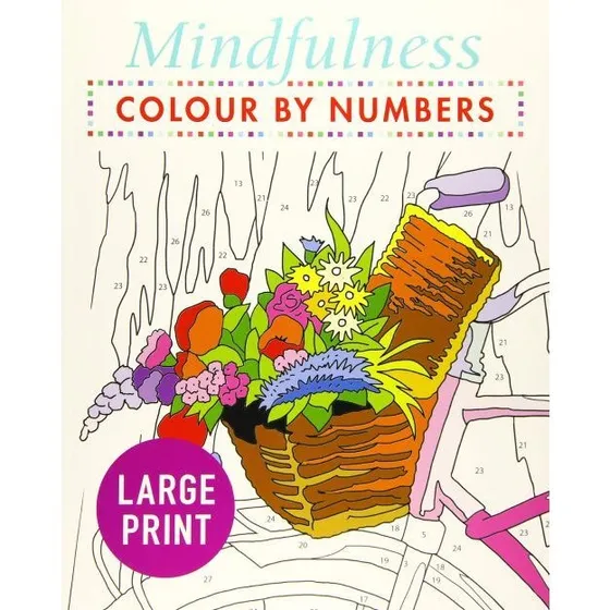 Mindfulness Colour-by-Numbers af Susanne James