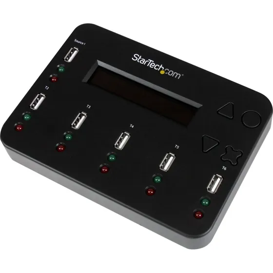 StarTech.com USB-drevduplikator 1-til-5 (USBDUP15) – klon & slet