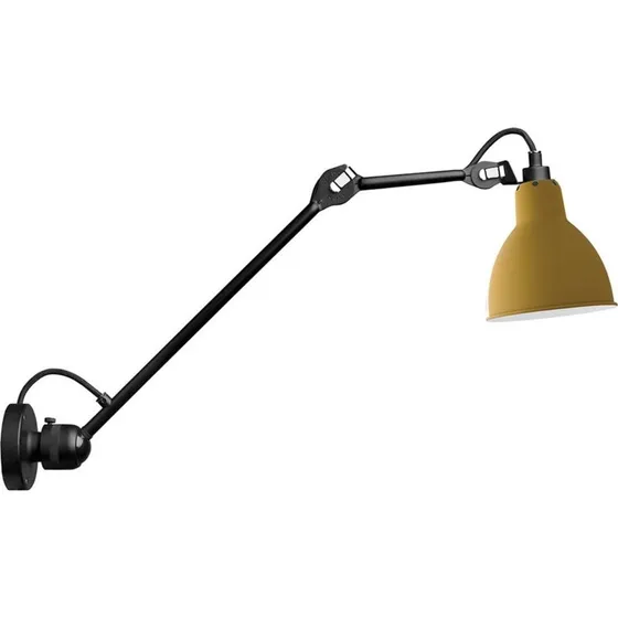 DCW Lampe Gras 304L40 væglampe, gul