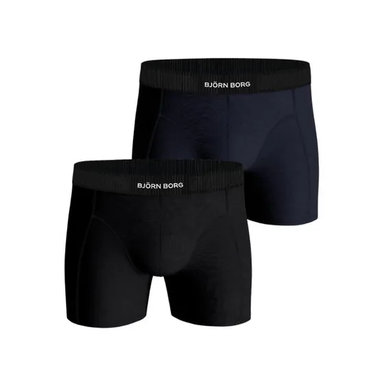 Björn Borg Organic Cotton Stretch Boxers 2-pack, Multi, S