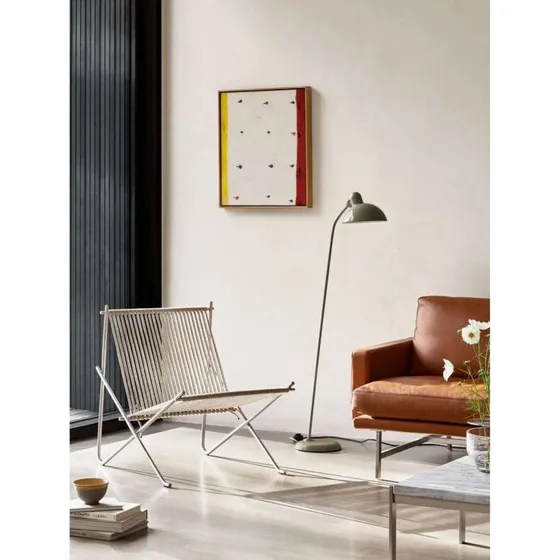 Fritz Hansen Kaiser Idell 6556-F Gulvlampe - Olive Grøn