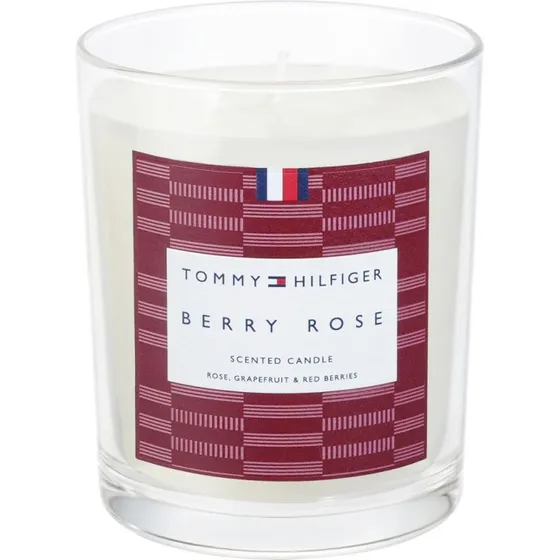 Tommy Hilfiger Home Collection Berry Rose duftlys, 180 g