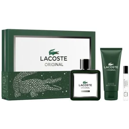 Lacoste Original Parfum gaveæske 100 ml + 7,5 ml + 100 ml