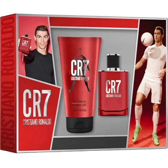 Cristiano Ronaldo CR7 Eau de Toilette 100 ml – Gavesæt 2 dele