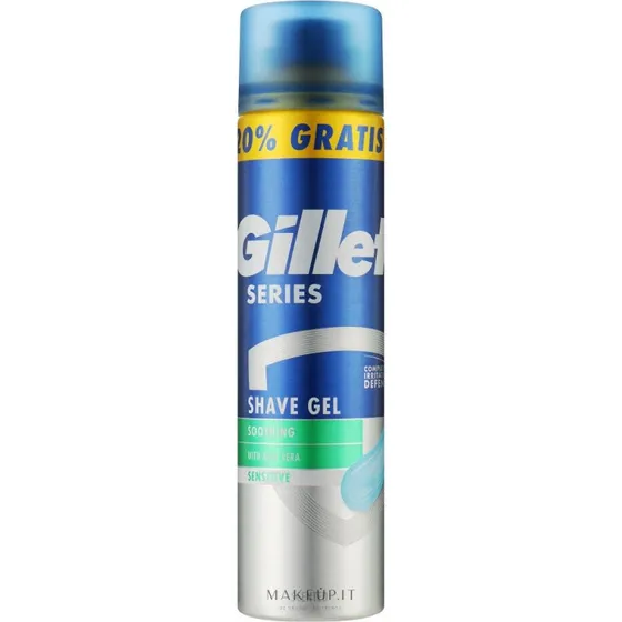 Gillette Serie Aloe Vera Soothing Shaving Gel 240 ml